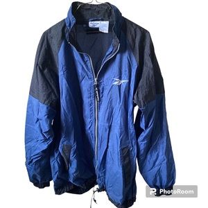 Vintage Reebok Blue Jacket Medium